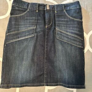 Tommy Hilfiger Dark Blue Mini Skirt